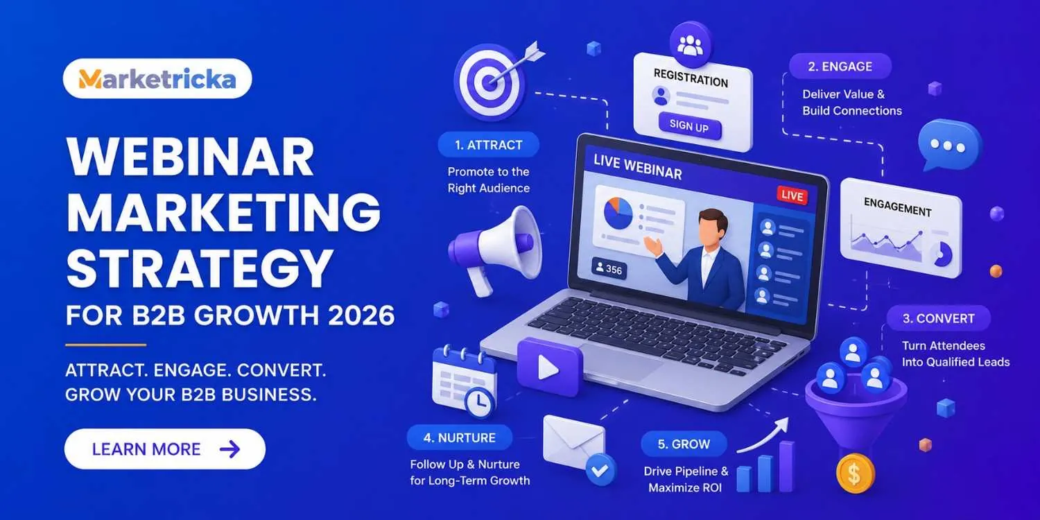 Webinar Marketing Strategy for B2B Growth 2026